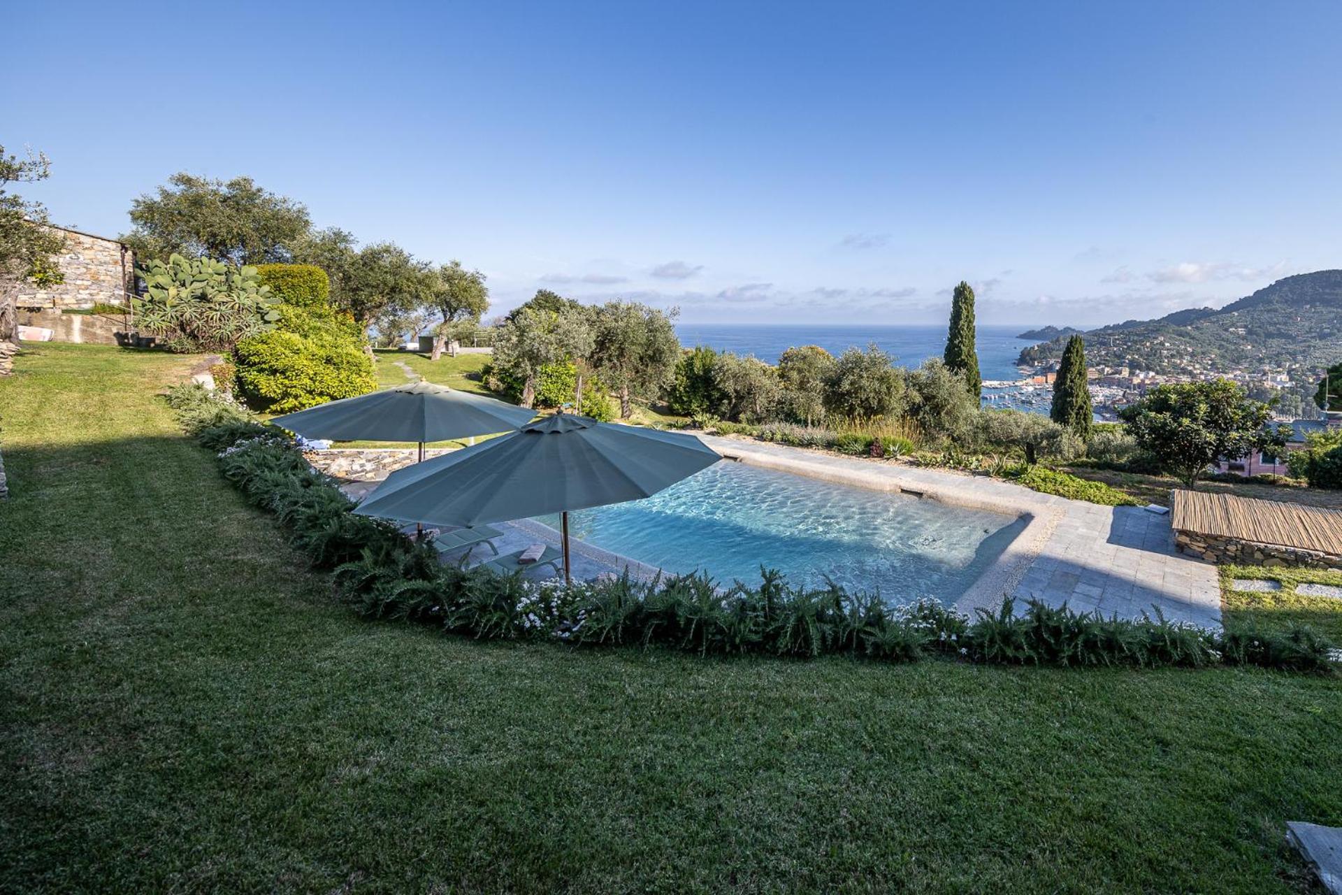 La Casa Gialla Relax In Collina Con Piscina サンタ・マルゲリータ・リグレ エクステリア 写真