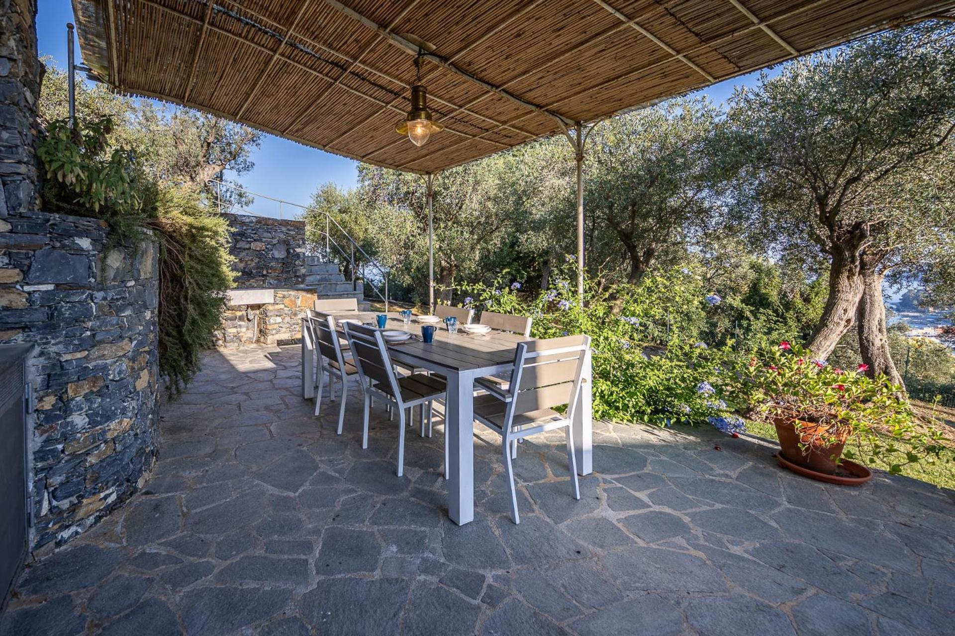 La Casa Gialla Relax In Collina Con Piscina サンタ・マルゲリータ・リグレ エクステリア 写真