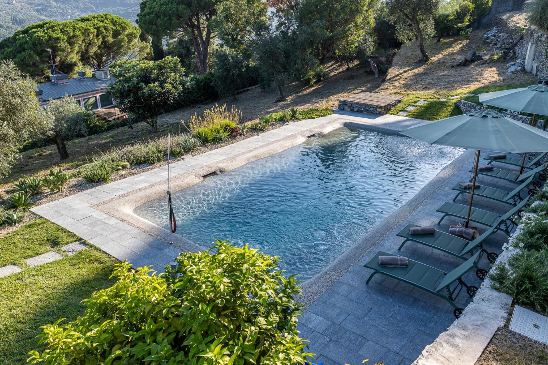 La Casa Gialla Relax In Collina Con Piscina サンタ・マルゲリータ・リグレ エクステリア 写真