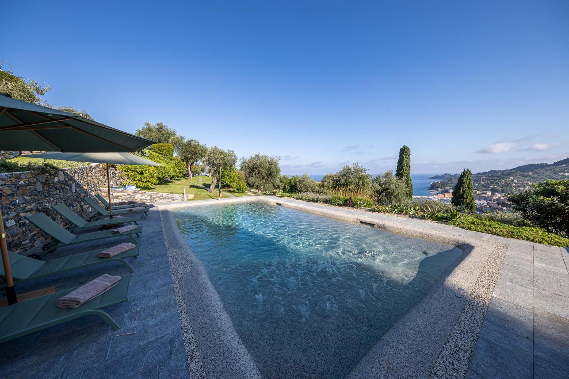 La Casa Gialla Relax In Collina Con Piscina サンタ・マルゲリータ・リグレ エクステリア 写真